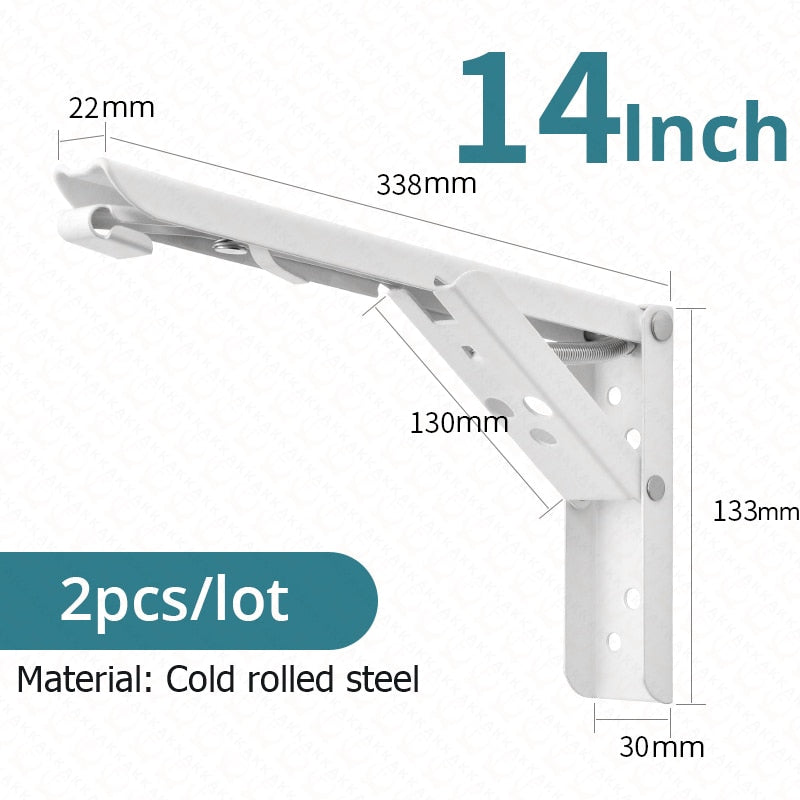 2PCS Triangle Folding Angle Bracket