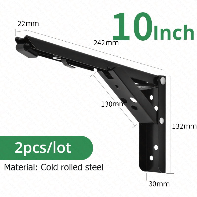 2PCS Triangle Folding Angle Bracket